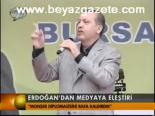 Erdoğan'dan Medyaya Eleştiri