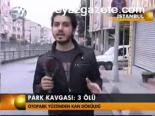Park Kavgası: 3 Ölü