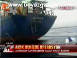 Jandarma'dan İki Gemiye Kaçak Mazot Baskını