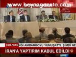 İran'a Yaptırım Kabul Edildi