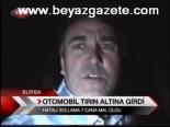 Otomobil Tırın Altına Girdi