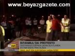 İstanbul'da Protesto