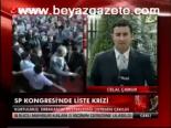 Sp Kongresi'nde Liste Krizi