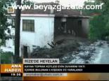 Rize'de Heyelan