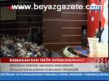 Başbakan'dan Terör Değerlendirmesi