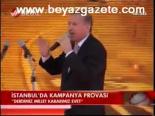 İstanbul'da Kampanya Provası