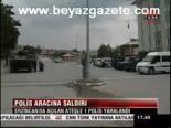 Polis Aracına Saldırı