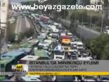 İstanbul'da Minibüsçü Eylemi