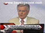 Kılavuzlardaki Hata Düzeltildi
