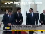 Davutoğlunun Şam Temaslari