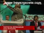 Twıtter'da Referandum