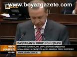 Başbakan'ın Grup Konuşması