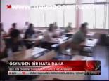Ösym'den Bir Hata Daha