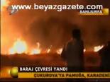Baraj Çevresi Yandı