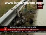 Bolu'da Zincirleme Kaza