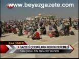 Gazzeli Çocukların Rekor Denemesi