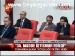 35. Madde Tartışması