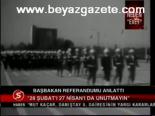 Başbakan Referandumu Anlattı