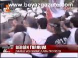 İsrailli Voleybolculara Protesto