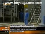 Ab'den İran'a Yeni Yaptırım