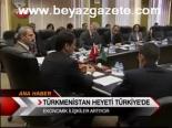 turkiye - Türkmenistan heyeti,Türkiye'de Videosu