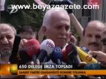 saadet partisi - 650 delege imza topladı Videosu