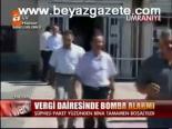 Vergi Dairesinde Bomba Alarmı