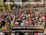 miting alani - Erdoğan'ın açıklamaları Videosu