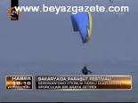 yamac parasutu - Sakarya'da paraşüt festivali Videosu