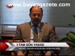 saglik bakani - Tam gün yasası Videosu