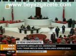8 Yeni Üniversite