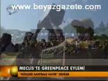 Meclis'te Greenpeace Eylemi