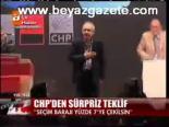Chp'den Sürpriz Teklif