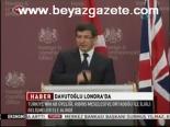 Davutoğlu Londra'da