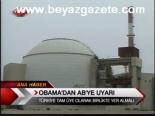Obama'dan Ab'ye Uyarı