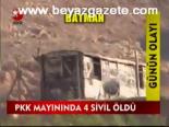 Pkk Mayınında 4 Sivil Öldü
