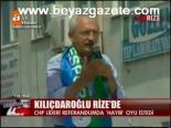 referandum - Kılıçdaroğlu Rize'de Videosu