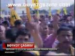 miting alani - Boykot çağrısı Videosu