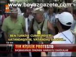 yakalama karari - Tek Kişilik Protesto Videosu