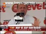Chp, Mhp Ve Bdp Ruh Üçüzü
