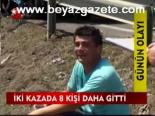 otobus kazasi - İki Kazada 8 Kişi Daha Gitti Videosu