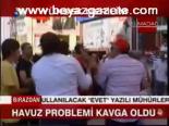 miting alani - Havuz problemi kavga oldu Videosu