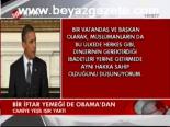 amerika birlesik devletleri - Bir iftar yemeği de Obama'dan Videosu