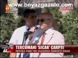 ahmet davutoglu - Tercümanı sıcak çarptı Videosu