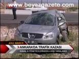 baskent - Ankara'da Trafik Kazası Videosu
