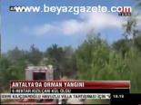 antalya - Antalya'da Orman Yangını Videosu