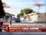 polise saldiri - Mardin'de Cenaze Gerilimi Videosu