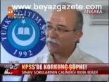 kpss - Kpss'de Korkunç Şüphe! Videosu