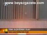 tel aviv - Türk Elçiliğinde Olay Videosu