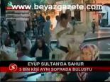 Eyüp Sultan'da Sahur